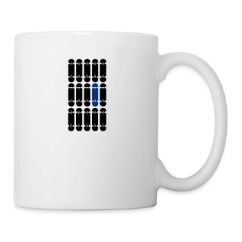 One Board in Blue - Mug - white - Right