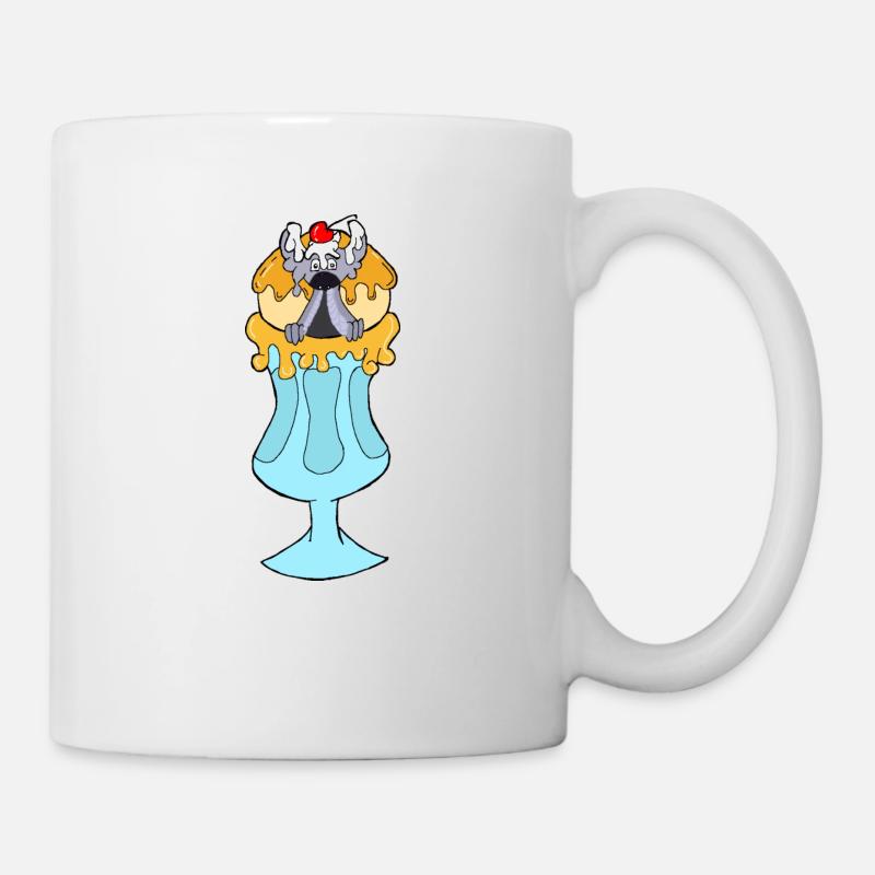 Eis Draco im Glas - Tasse - Weiß