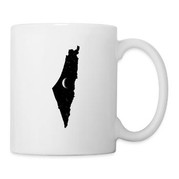 Lune de Gaza - Mug blanc - blanc - Droite