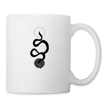 Serpent - Mug blanc - blanc - Droite