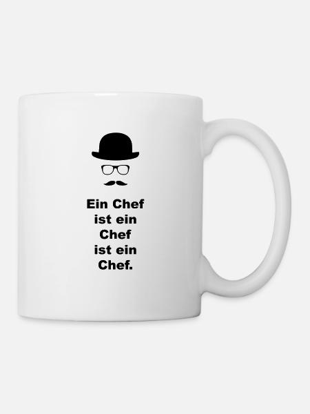 Chef - Tasse - Weiß