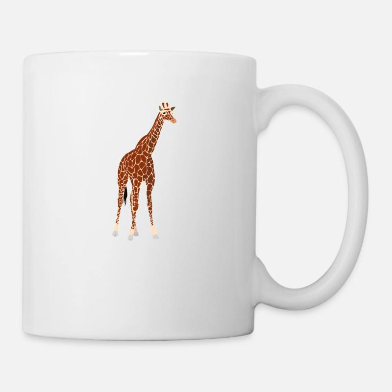 girafe - Mug blanc - blanc
