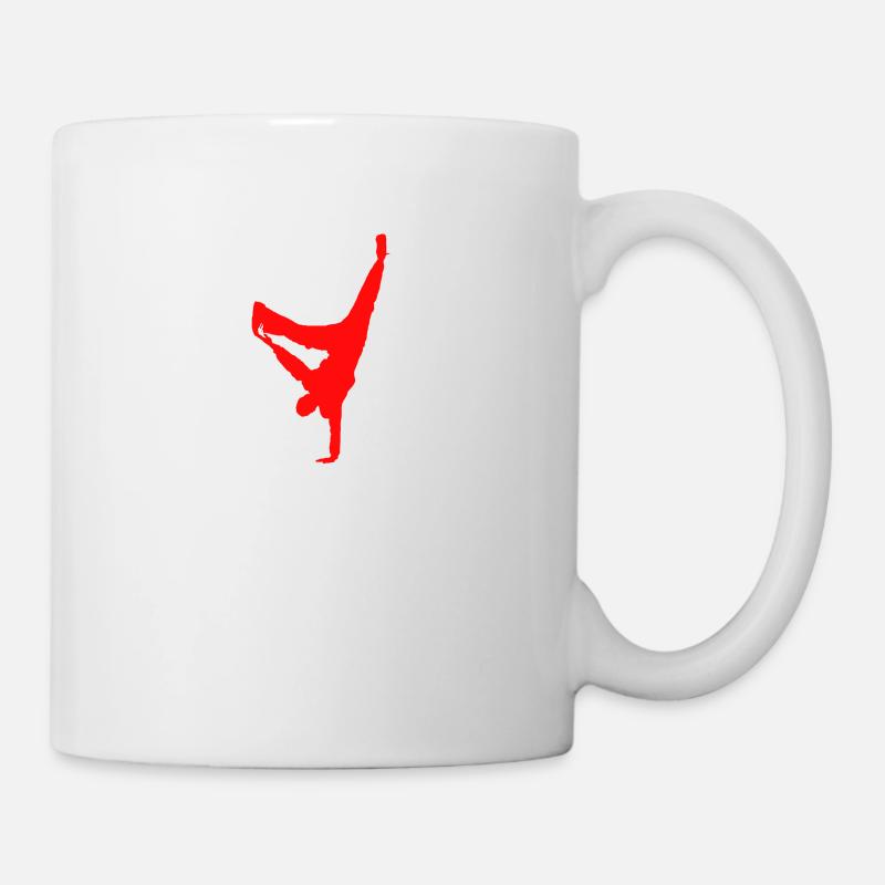 Breakdance - Tasse - Weiß