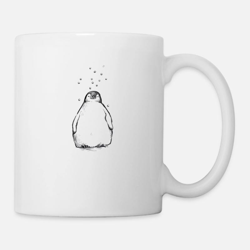 Pinguin - Tasse - Weiß