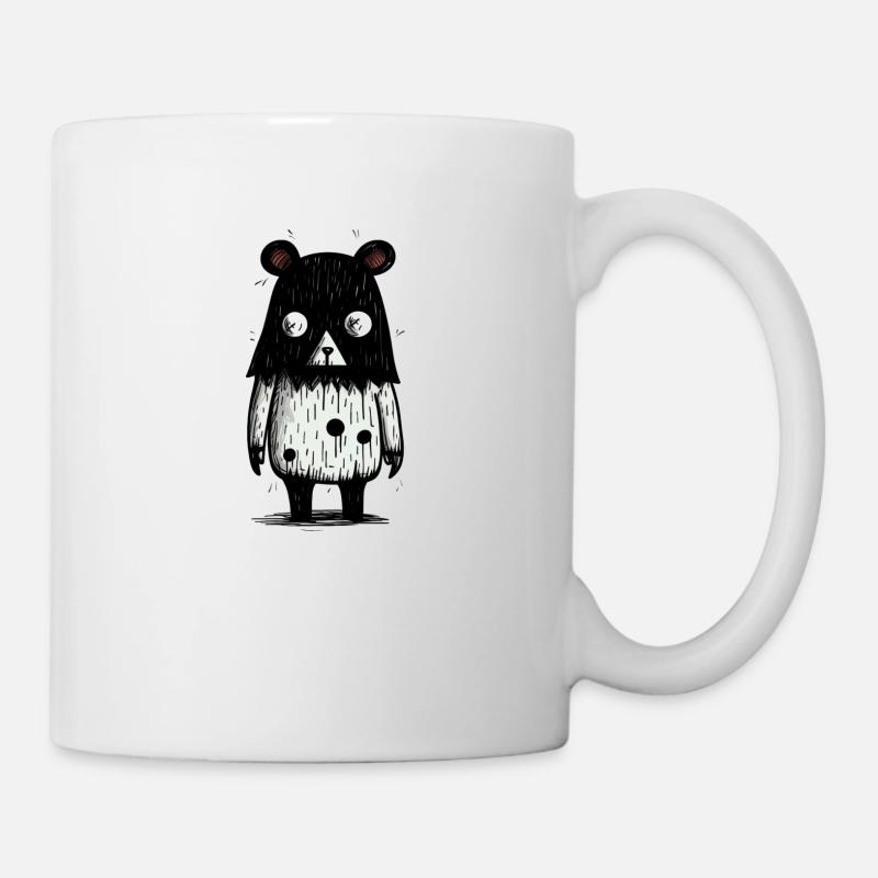 Bärchen auf der Suche nach Freunden - Tasse - Weiß