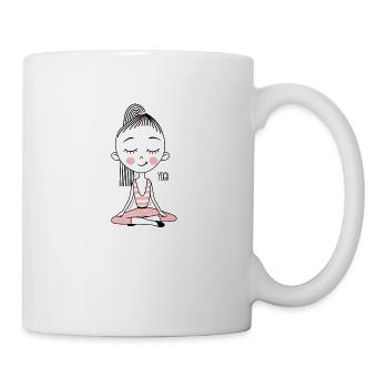 yoga - Mug blanc - blanc - Droite
