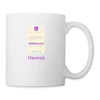 Hawaï - Mug blanc - blanc - Droite