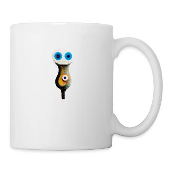 Dreiauge Auge - Tasse - Weiß - Rechts