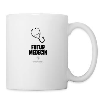 Futur médecin - Mug blanc - blanc - Droite