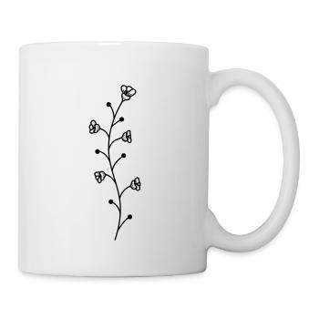flower - Mug - white - Right