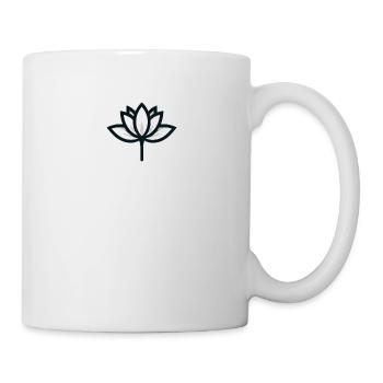 Plante minimaliste - Mug blanc - blanc - Droite