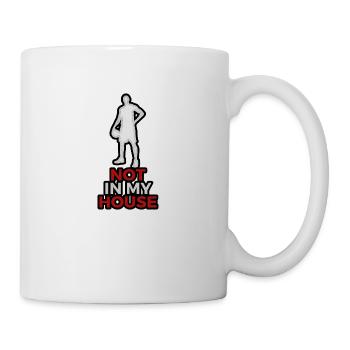 PAS DANS MA MAISON GRUNGE - Mug blanc - blanc - Droite