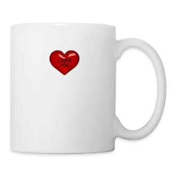 I LOVE YOU - Mug - white - Right