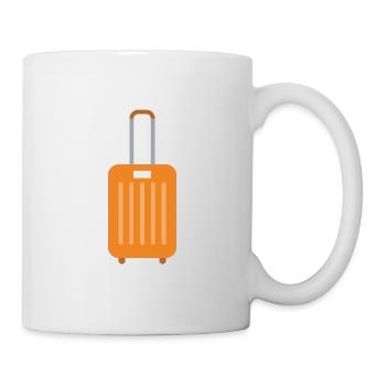 Vacances en cours - Mug blanc - blanc - Droite