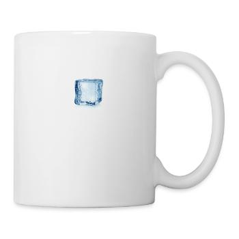 Eiswürfel - Tasse - Weiß - Rechts