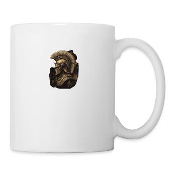 Antiker Krieger - Tasse - Weiß - Rechts
