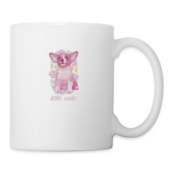 Little Cutie Corgi - Tasse - Weiß - Rechts