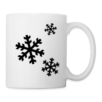 schnee / snow - Tasse - Weiß - Rechts