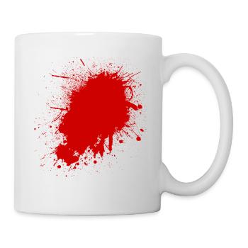 Blood Splat - Mug - white - Right