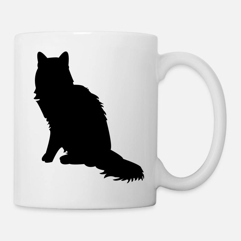 Maine Coon - Tasse - Weiß