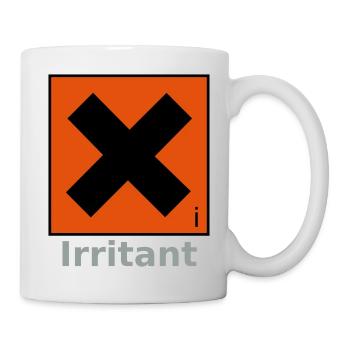 Irritant Safety Symbol - Mug - white - Right