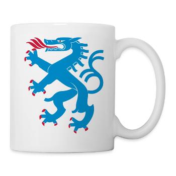 ingolstadt panther klein - Tasse - Weiß - Rechts