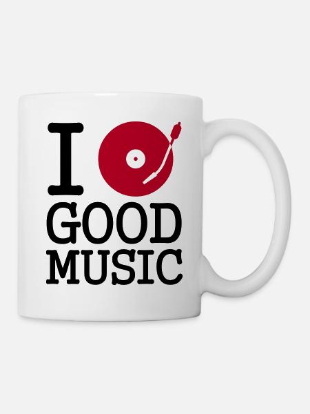i dj / play / listen to - Mug blanc - blanc