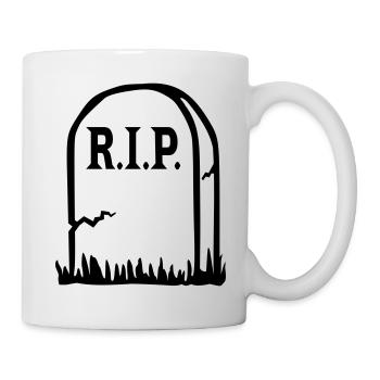 RIP - Death - Mug - white - Right