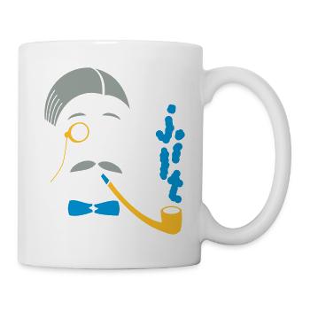 Sir Smoke-A-Lot - Mug - white - Right