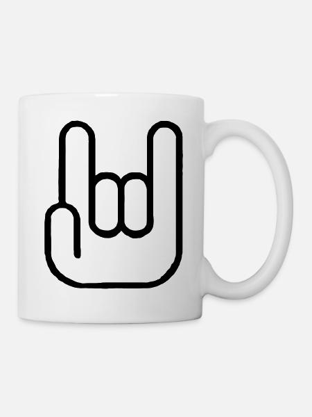 It rocks - Tasse - Weiß