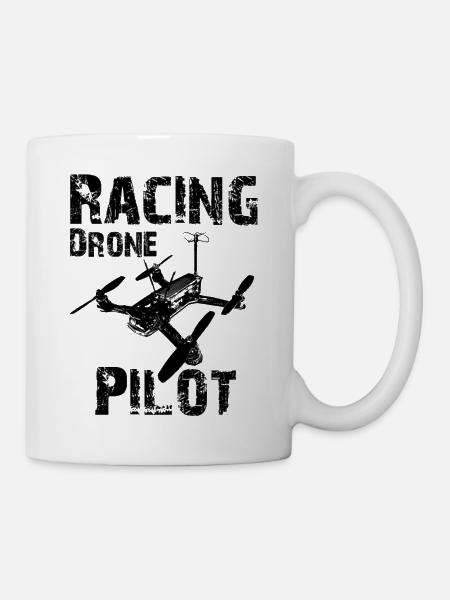 Racing Drone Pilot - Tasse - Weiß
