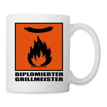 GRILLMEISTER - Tasse - Weiß - Rechts