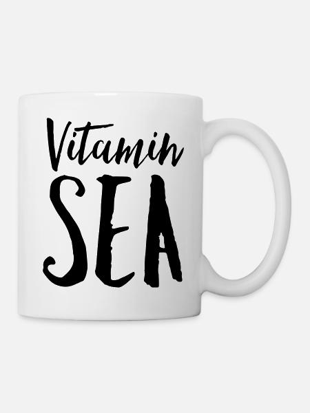 Vitamin Sea - Tasse - Weiß