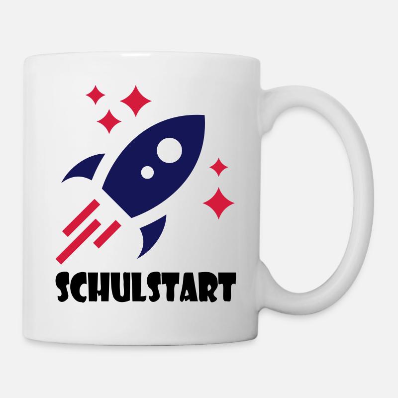 Schulstart - Tasse - Weiß