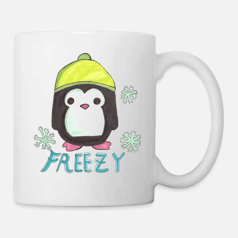 Pinguin - Tasse - Weiß