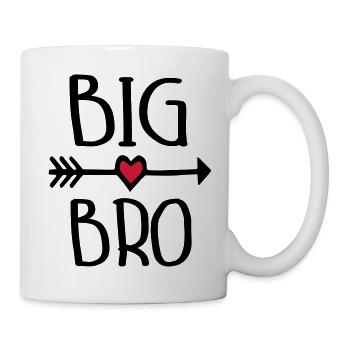Big Bro - Tasse - Weiß - Rechts