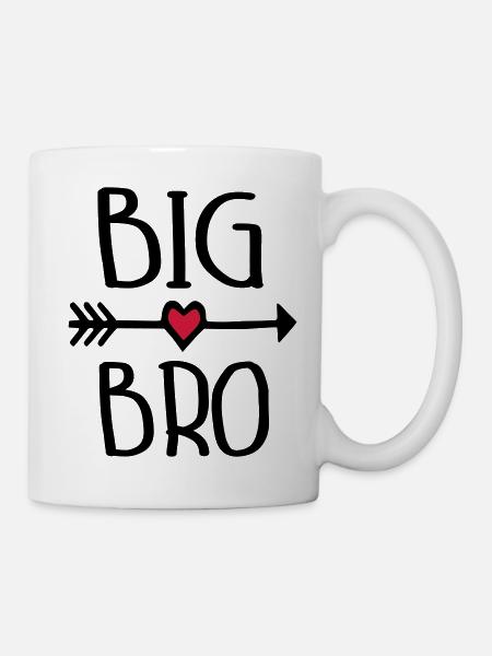 Big Bro - Tasse - Weiß