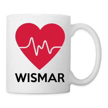 heart Wismar - Mug - white - Right