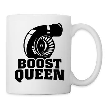 Boost Queen - Tasse - Weiß - Rechts
