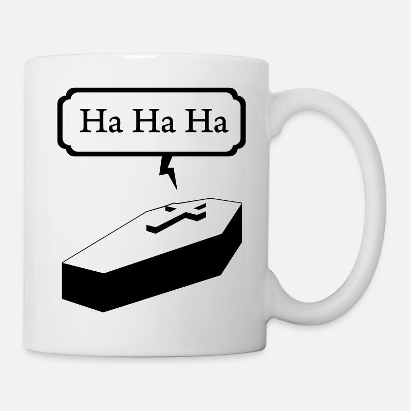 hahaha - Mug - white