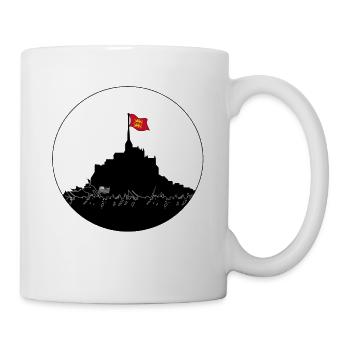 Mont Saint Michel - Mug blanc - blanc - Droite