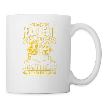 Does Not Fear Death - Viking - EN - Mug blanc - blanc - Droite