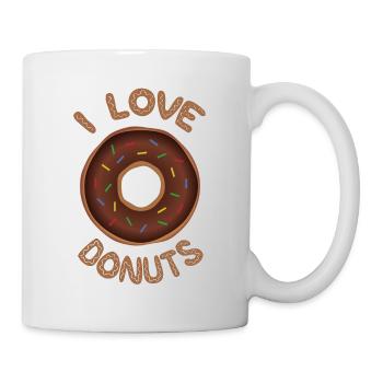 Donut choc - Tasse - Weiß - Rechts