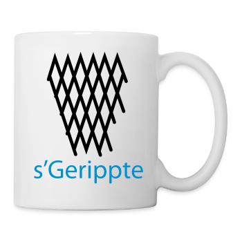 s'Gerippte Frankfurt Design #Geripptes #069 - Tasse - Weiß - Rechts