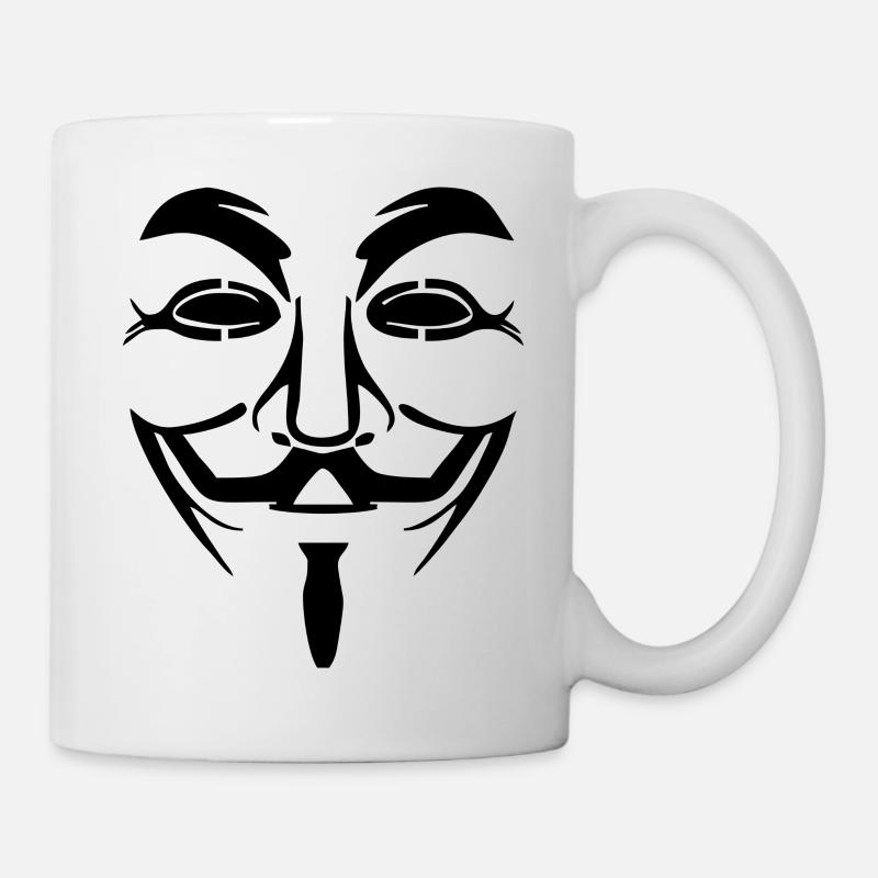 ANONYMOUS - Tasse - Weiß