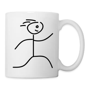 run_peopel_run2 - Tasse - Weiß - Rechts
