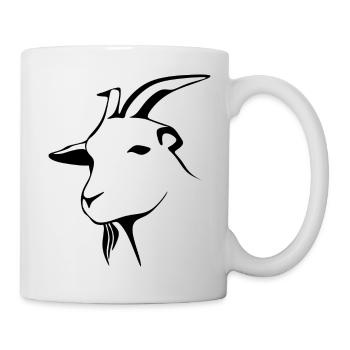 goat9 - Tasse - Weiß - Rechts