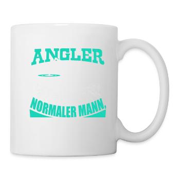 Ich bin Angler! - Tasse - Weiß - Rechts