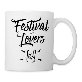 Festival lovers rock - Mug blanc - blanc - Droite