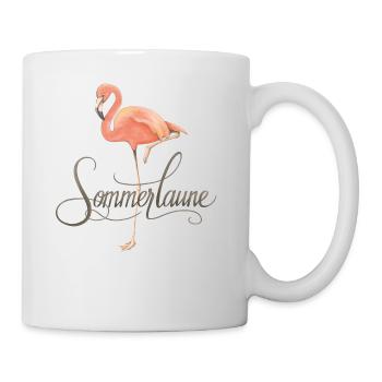 Sommerlaune - Tasse - Weiß - Rechts